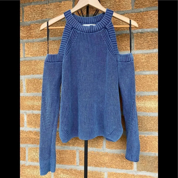Rag & Bone Dana Cold Shoulder Sweater Small - Picture 10 of 13